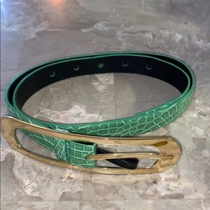 Oscar de la Renta genuine snake belt.